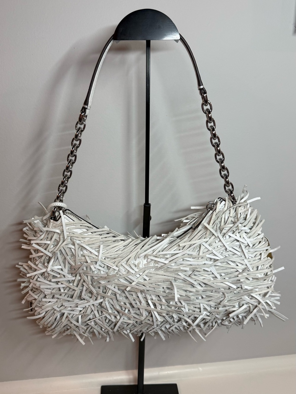 Nolita Medium Fringed Leather Pochette - Picture 2 of 9